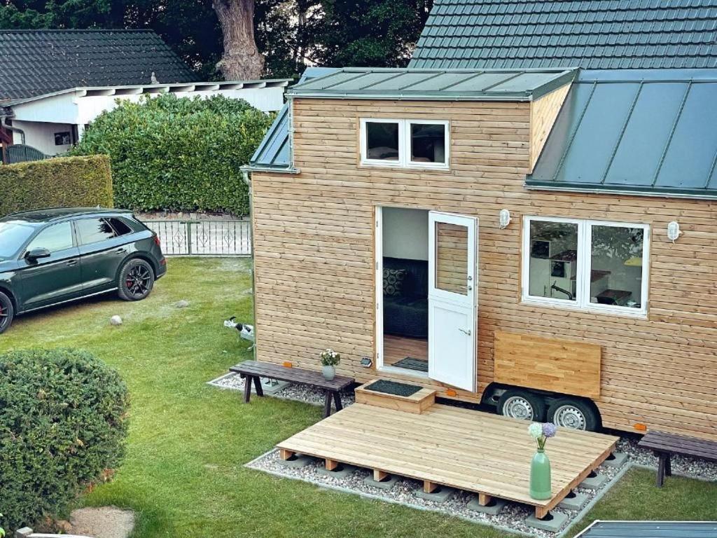 TINY HOUSE FLEESENSEE - Ruhe und Entspannung direkt am See Göhren-Lebbin Exterior foto