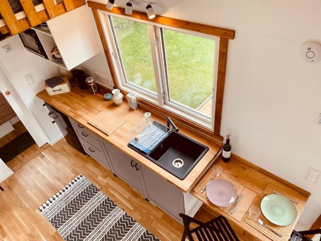 TINY HOUSE FLEESENSEE - Ruhe und Entspannung direkt am See Göhren-Lebbin Exterior foto